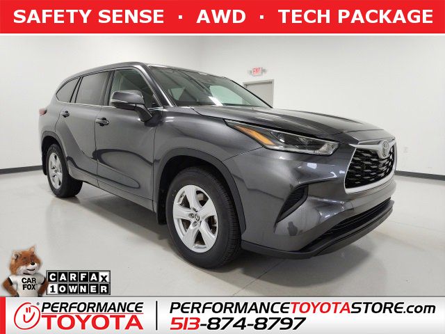 2021 Toyota Highlander XLE AWD, MS102500A, Photo 1