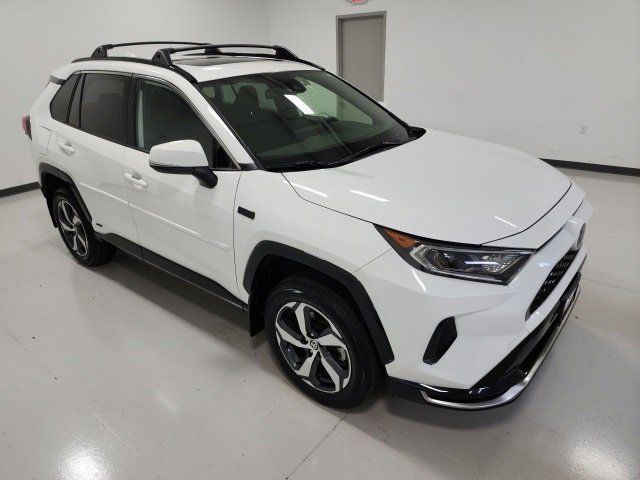Certified, 2021 Toyota RAV4 Prime SE, White, MD046755-2