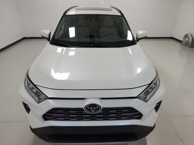 Used, 2021 Toyota RAV4 Limited FWD, White, MW136438-4