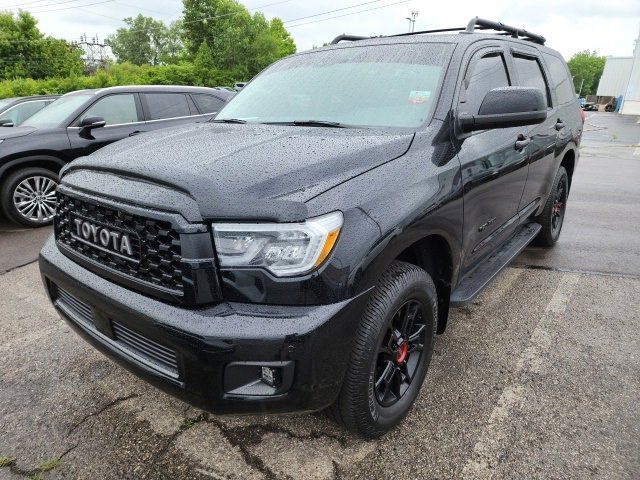 Certified, 2021 Toyota Sequoia TRD Pro 4WD, Black, MS184803-3
