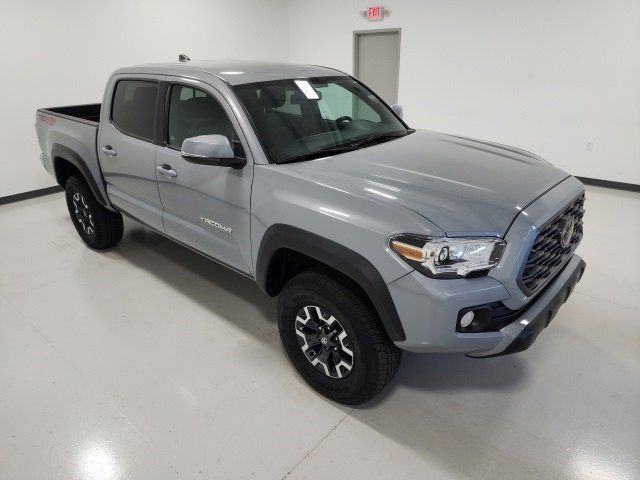 Certified, 2021 Toyota Tacoma 4WD TRD Off Road Double Cab 5' Bed V6 AT, Gray, MM426198A-2