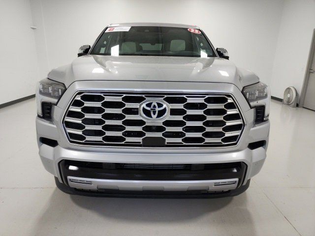 Certified, 2023 Toyota Sequoia Capstone 4WD, Silver, PX020567-3