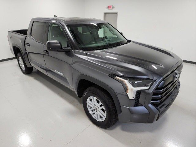 Certified, 2024 Toyota Tundra 4WD SR5 CrewMax 5.5' Bed, Gray, RX139648A-2