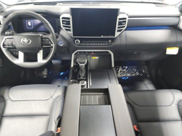Certified, 2024 Toyota Tundra 4WD Platinum Hybrid CrewMax 5.5' Bed, Black, RX068109-58