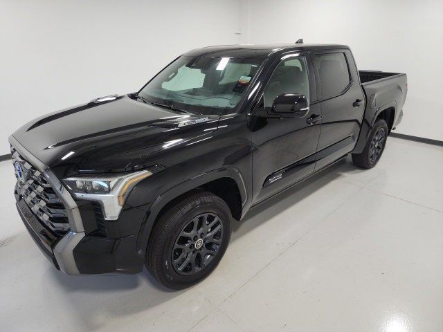 Certified, 2024 Toyota Tundra 4WD Platinum Hybrid CrewMax 5.5' Bed, Black, RX068109-6