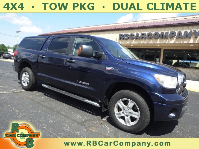 Used Blue 2008 Toyota Tundra 4wd Truck Stk 29595 Rb Car Company