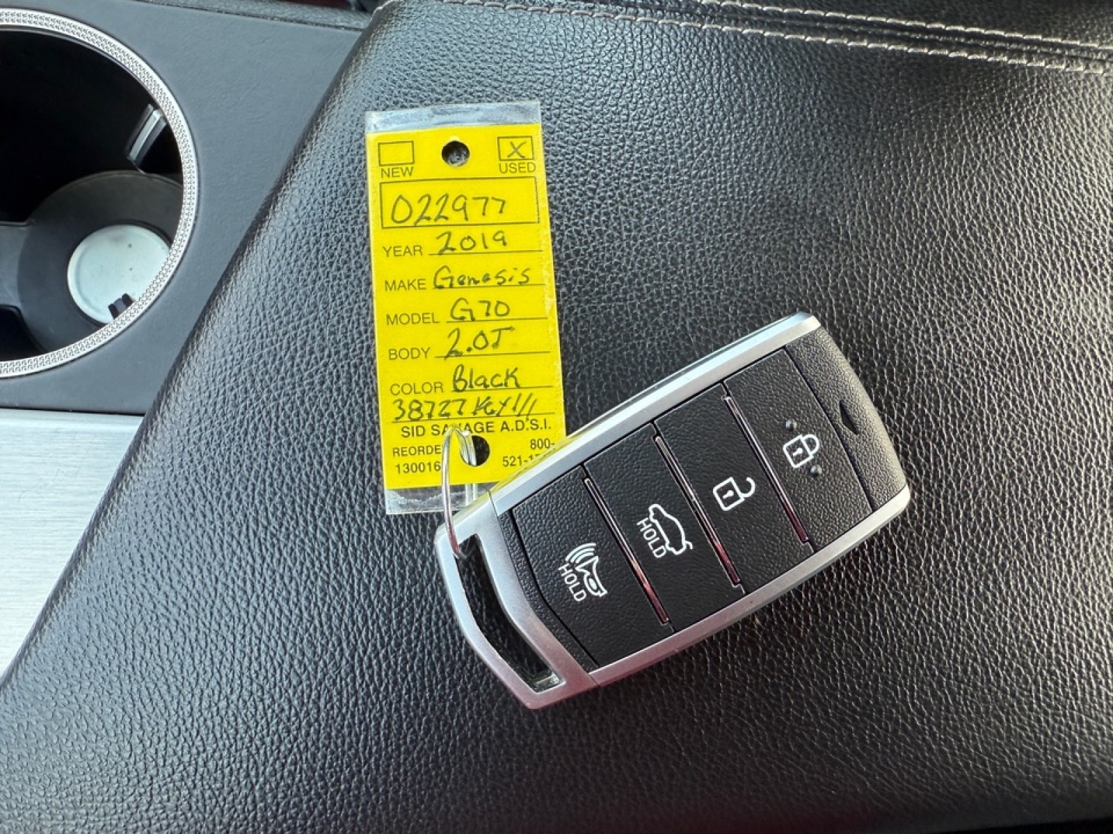 2019 Genesis G70 2.0T Advanced, 38727, Photo