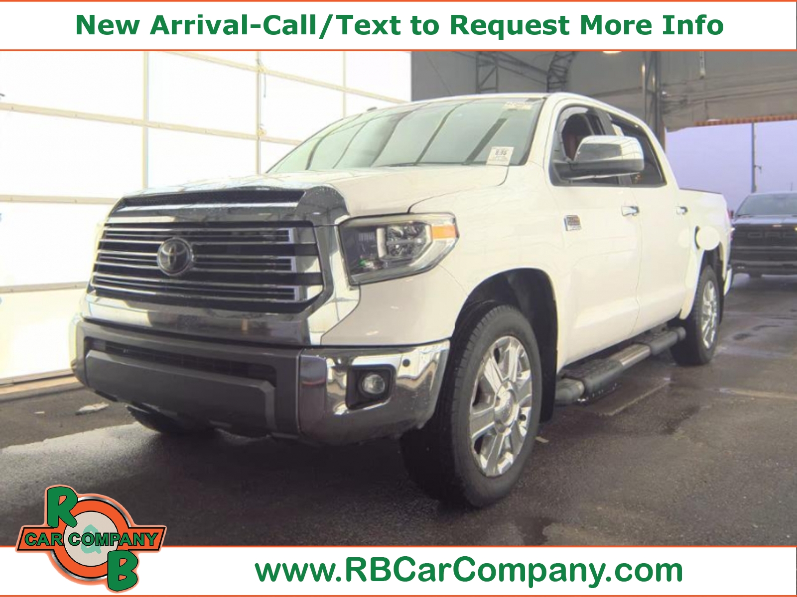 White 2019 Toyota Tundra Pickup Truck Automatic