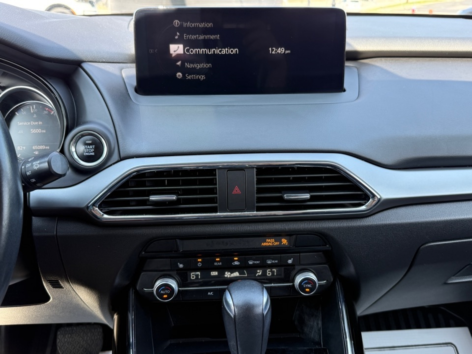 2021 Mazda CX-9 Touring, 37890B, Photo