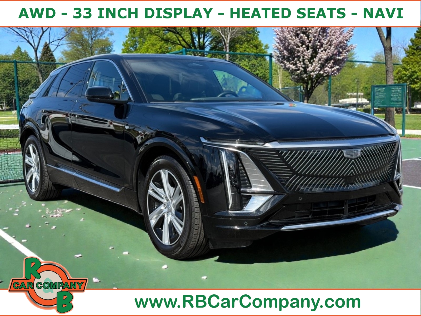 Black 2024 Cadillac LYRIQ Tech AWD SUV / Crossover All-Wheel Drive Automatic
