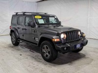 Used, 2018 Jeep Wrangler Unlimited Sport S, Gray, JR218A-1