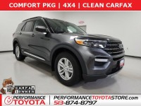 Used, 2020 Ford Explorer XLT 4WD, Gray, LGC64753-1