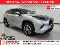 Certified, 2021 Toyota Highlander XLE AWD, Silver, MS100543-1