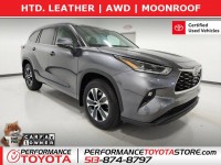 Certified, 2021 Toyota Highlander XLE AWD, Gray, MS111416-1