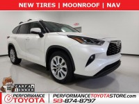 Used, 2021 Toyota Highlander Limited AWD, White, MS529798A-1