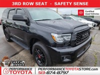 Certified, 2021 Toyota Sequoia TRD Pro 4WD, Black, MS184803-1