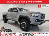 Certified, 2021 Toyota Tacoma 4WD TRD Off Road Double Cab 5' Bed V6 AT, Gray, MM426198A-1