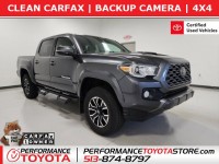 Certified, 2021 Toyota Tacoma 4WD TRD Sport Double Cab 5' Bed V6 AT, Gray, MM402961A-1
