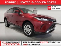 Certified, 2021 Toyota Venza XLE AWD, Red, MJ019238-1