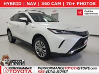 Certified, 2021 Toyota Venza Limited AWD, White, MJ075988-1