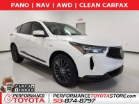 Used, 2022 Acura RDX SH-AWD w/A-Spec Advance Package, White, NL003679-1