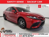 Certified, 2023 Toyota Camry SE Auto, Red, PU177511-1