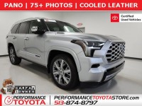 Certified, 2023 Toyota Sequoia Capstone 4WD, Silver, PX020567-1