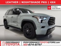 Certified, 2024 Toyota Sequoia Limited 4WD, Gray, RX026226A-1