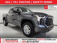 Certified, 2024 Toyota Tundra 4WD SR5 CrewMax 5.5' Bed, Gray, RX139648A-1