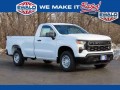 New, 2024 Chevrolet Silverado 1500 Work Truck, White, 24C385-1