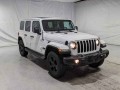 Certified, 2020 Jeep Wrangler Unlimited Sahara, White, JR159A-1
