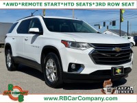 Used, 2020 Chevrolet Traverse LT Leather, White, 36690-1