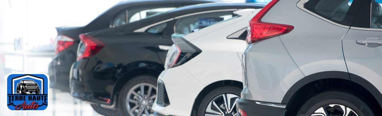 Wide selection of used cars in Terre Haute available at the Terre Haute Auto dealership lot.