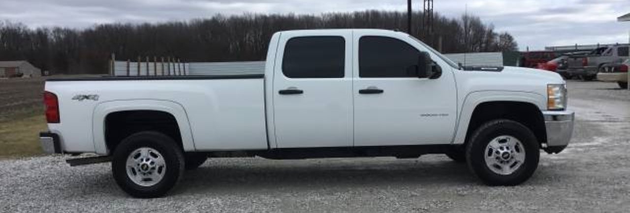 Used Chevrolet truck at Terre Haute Auto dealership
