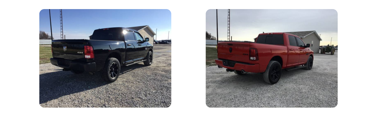 Used trucks for sale showcased at Terre Haute Auto.