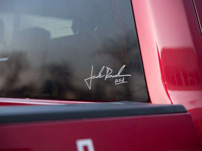 2018 ROUSH Super Duty - Jack's Signature window decal