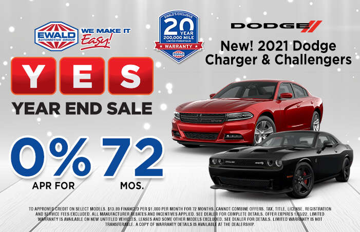 Dodge Charger & Challengers Offer
