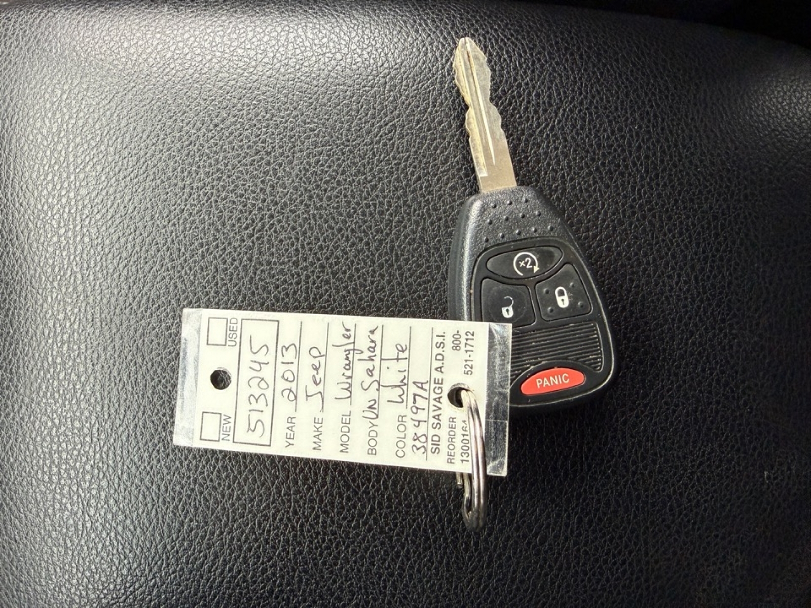 2013 Jeep Wrangler Unlimited Sahara, 38497A, Photo