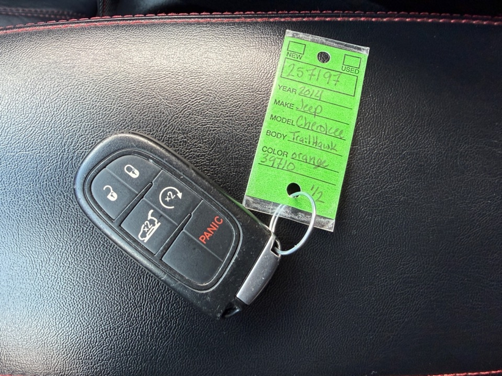 2014 Jeep Cherokee Trailhawk, 39710, Photo