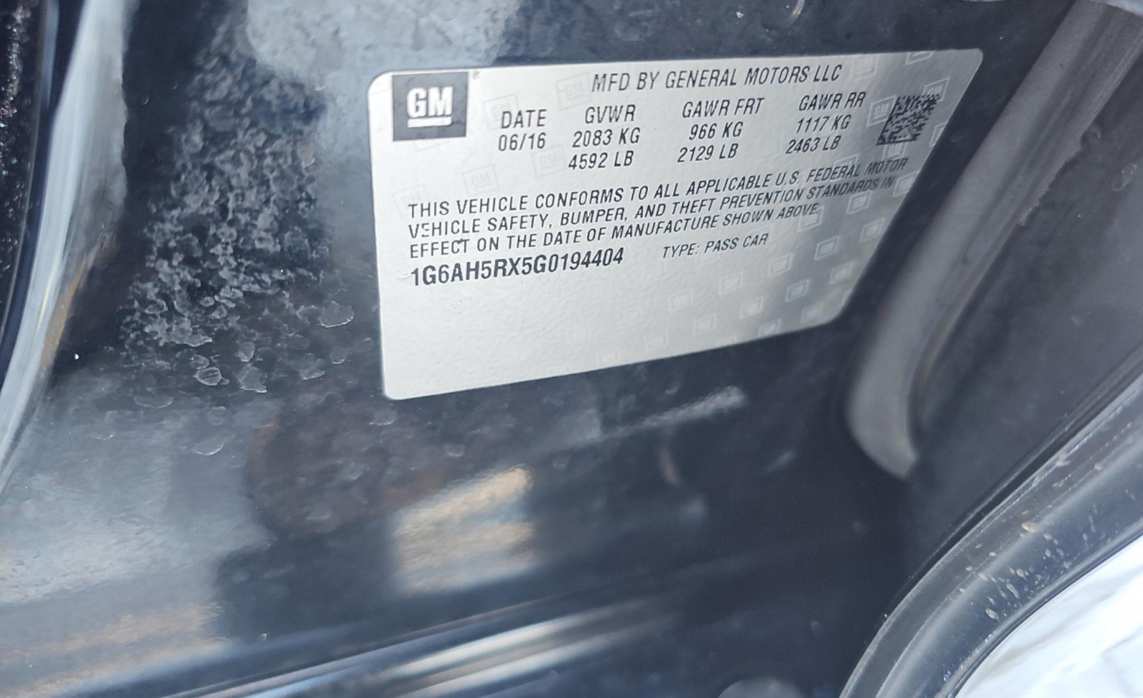 2016 Cadillac ATS Luxury Collection, 39647, Photo