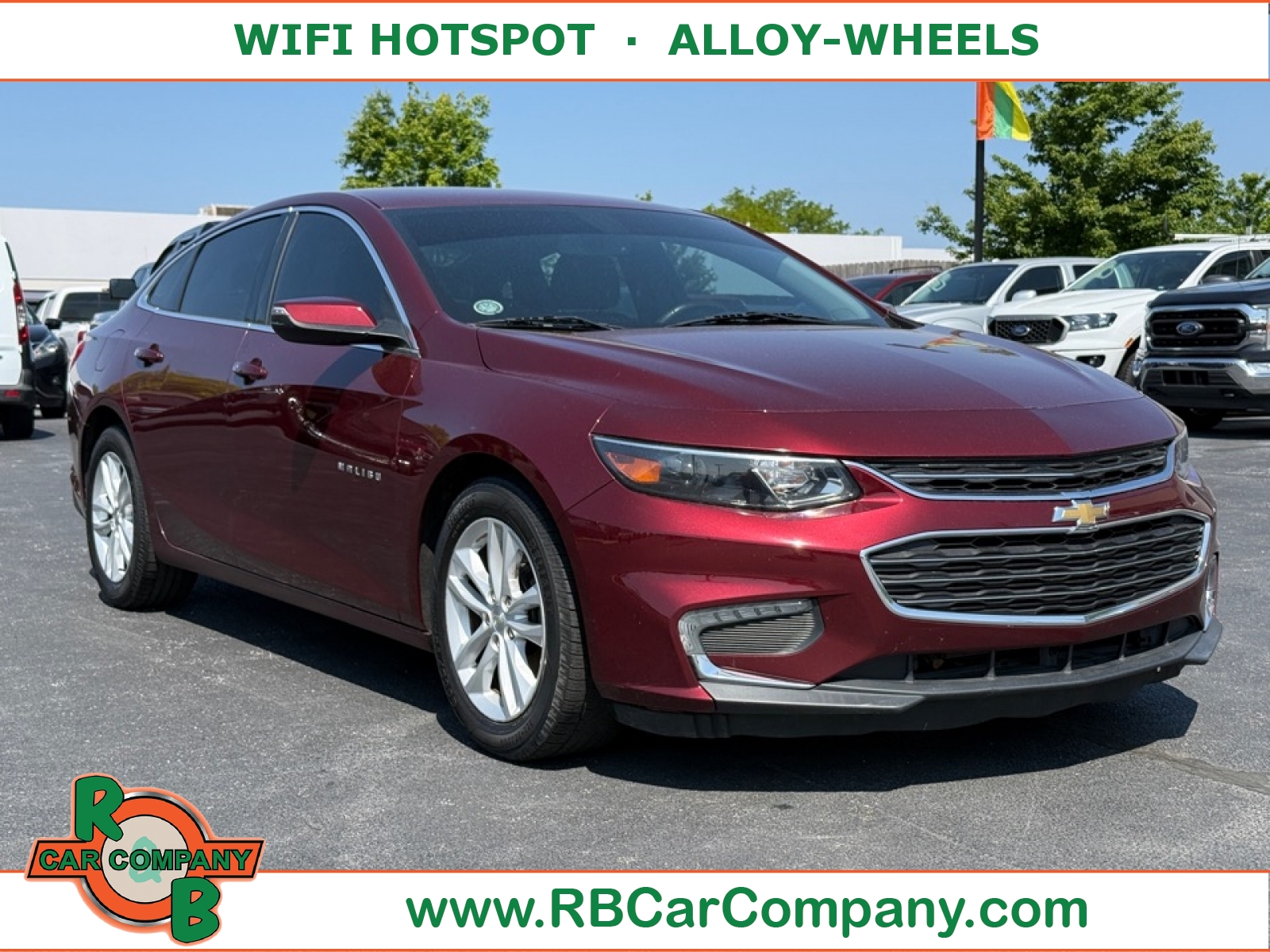 2017 Chevrolet Malibu 1LT, 38455, Photo 1