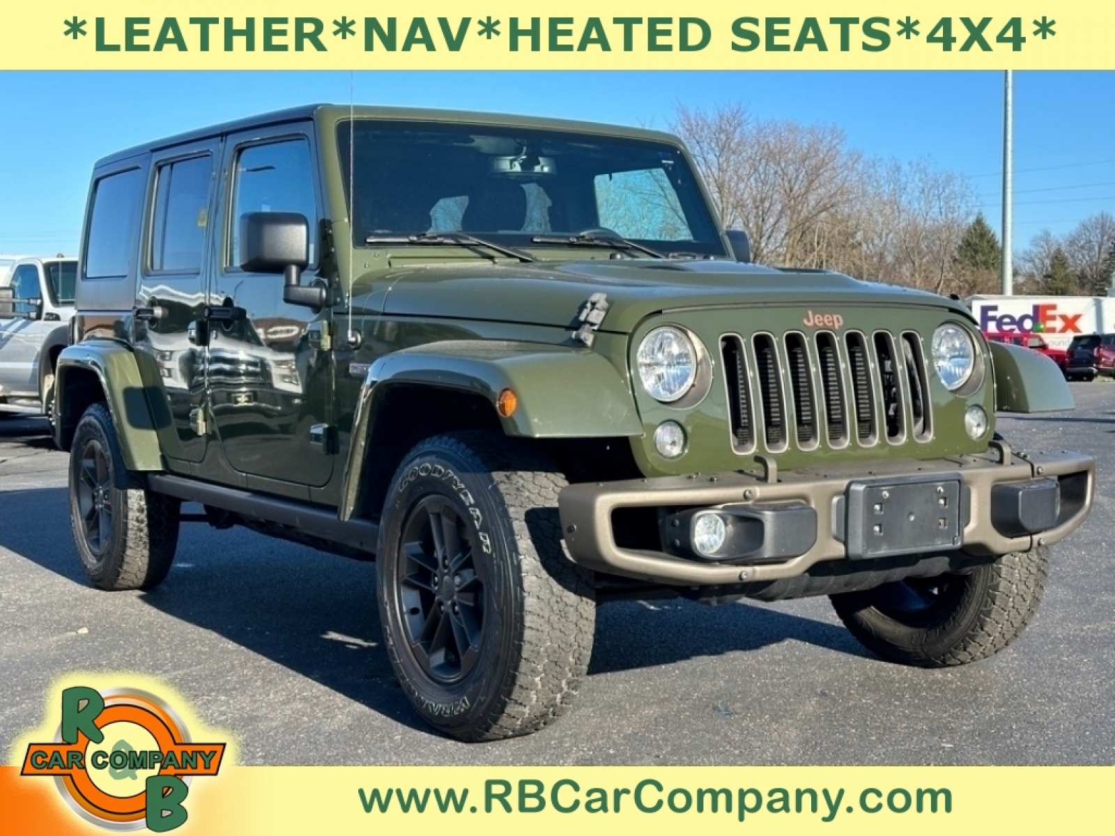 2016 Jeep Wrangler Unlimited Sahara, 35861A, Photo 1