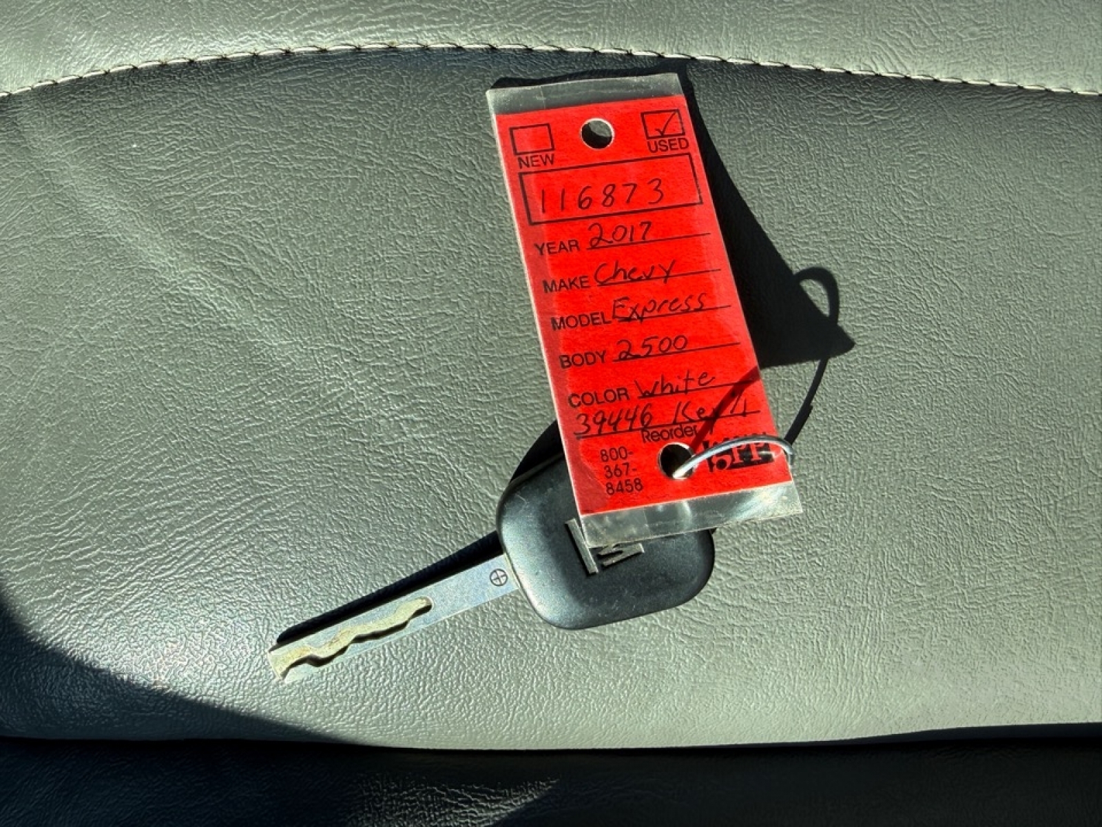 2017 Chevrolet Express 2500 Work Van, 39446, Photo