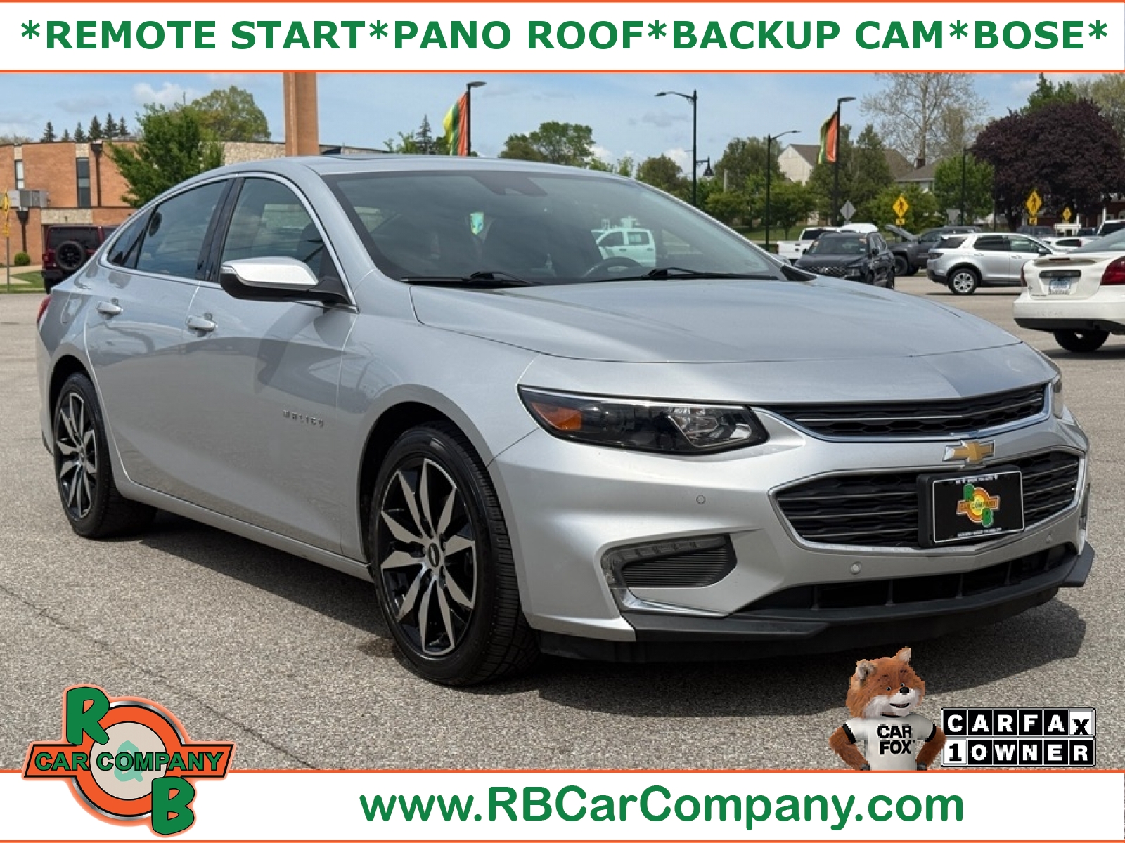 2018 Chevrolet Malibu LT, 38284, Photo 1
