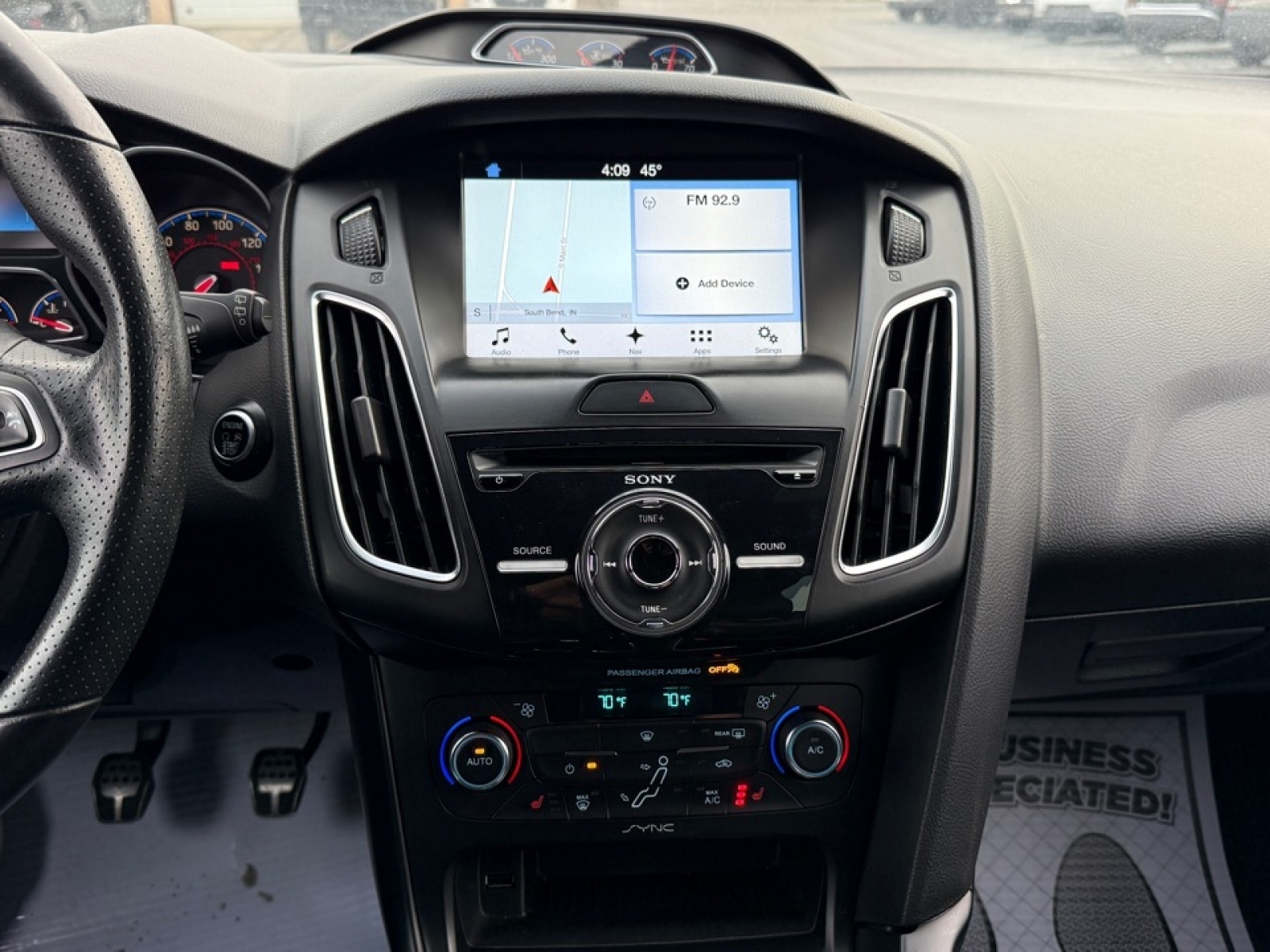 2017 Ford Focus RS RS Hatch, 39206A, Photo