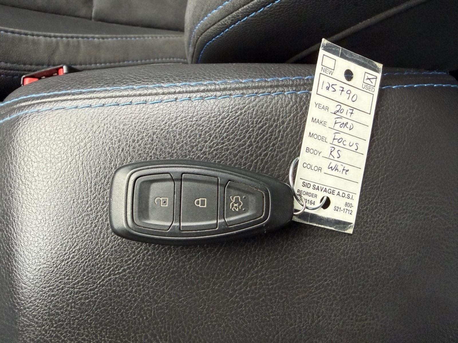 2017 Ford Focus RS RS Hatch, 39206A, Photo