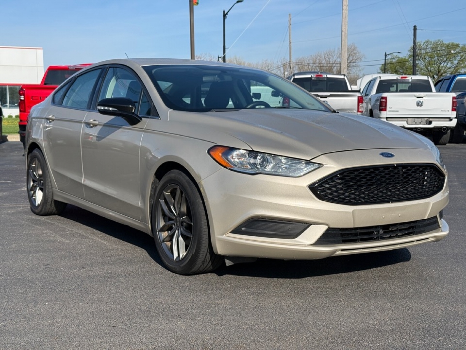 2017 Ford Fusion SE, 39780, Photo