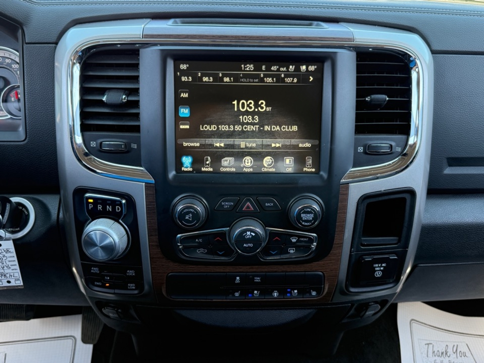 2017 Ram 1500 Laramie Crew Cab 4x4 5'7