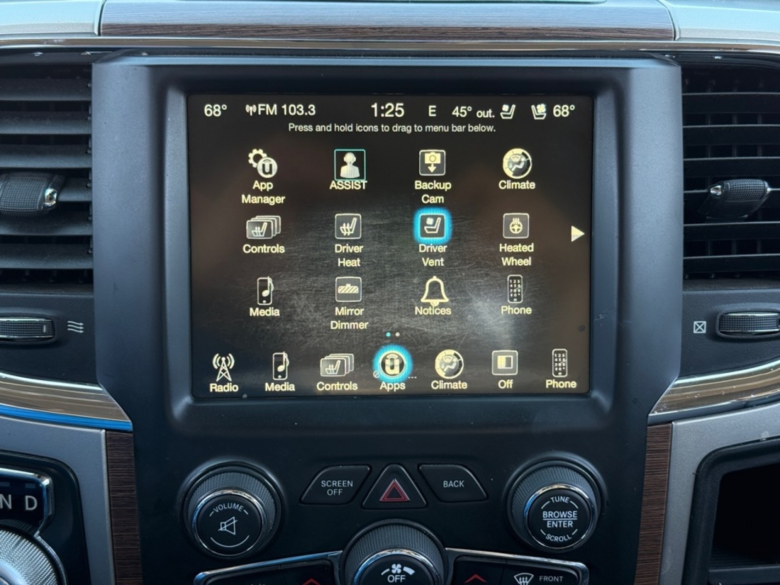 2017 Ram 1500 Laramie Crew Cab 4x4 5'7