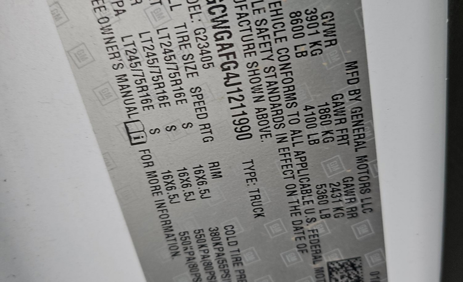 2018 Chevrolet Express 2500 Work Van, 39747, Photo